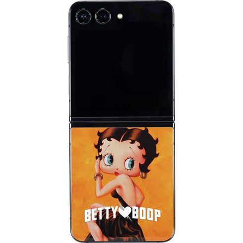 Betty Boop Little Black Dress Galaxy Z Flip5 5G Skin