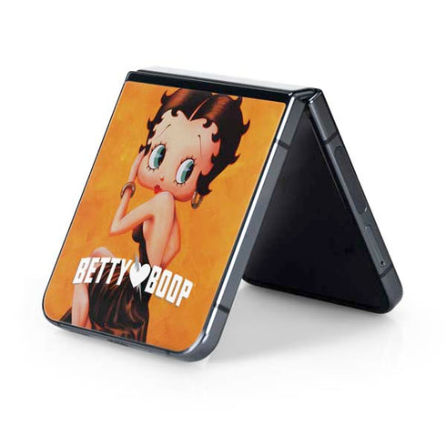Betty Boop Little Black Dress Galaxy Z Flip5 5G Skin