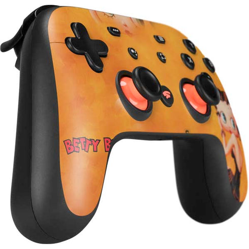 Betty Boop Little Black Dress Google Stadia Controller Skin