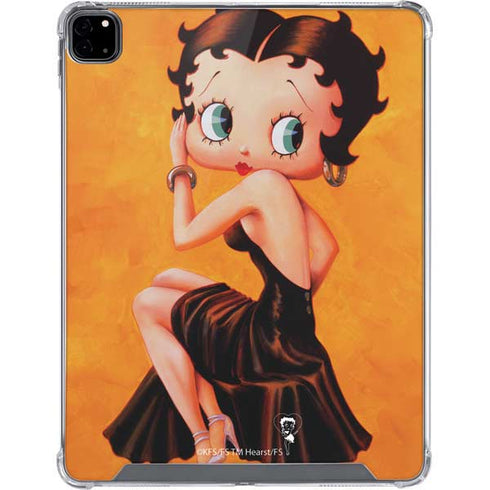 Betty Boop Little Black Dress iPad Pro 12.9in (2020) Clear Case