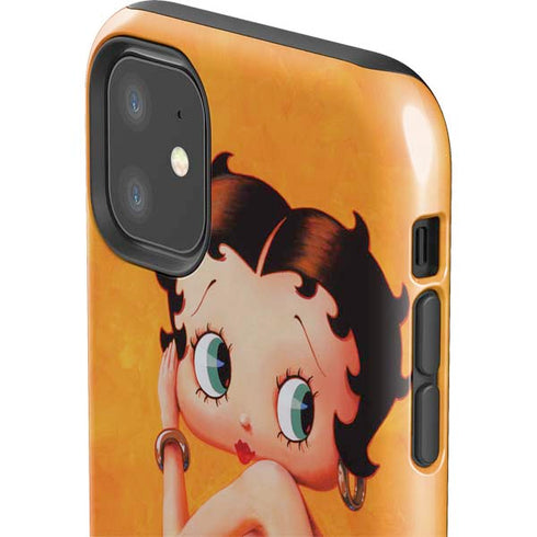 Betty Boop Little Black Dress iPhone 11 Impact Case