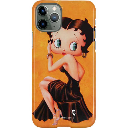 Betty Boop Little Black Dress iPhone 11 Pro Lite Case