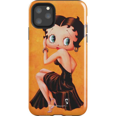 Betty Boop Little Black Dress iPhone 11 Pro Max Impact Case