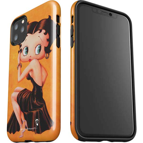 Betty Boop Little Black Dress iPhone 11 Pro Max Impact Case