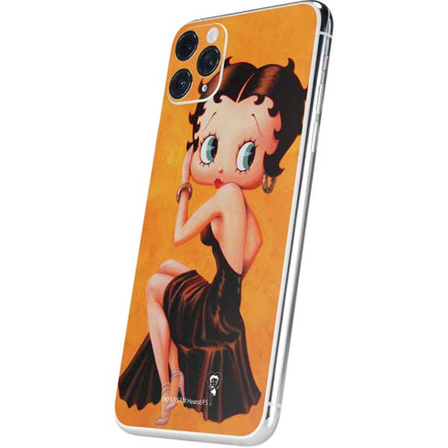 Betty Boop Little Black Dress iPhone 11 Pro Max Skin