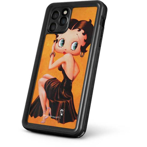 Betty Boop Little Black Dress iPhone 11 Pro Max Waterproof Case