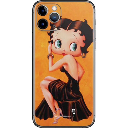 Betty Boop Little Black Dress iPhone 11 Pro Skin
