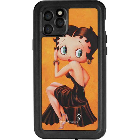 Betty Boop Little Black Dress iPhone 11 Pro Waterproof Case