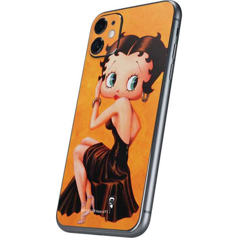 Betty Boop Little Black Dress iPhone 11 Skin