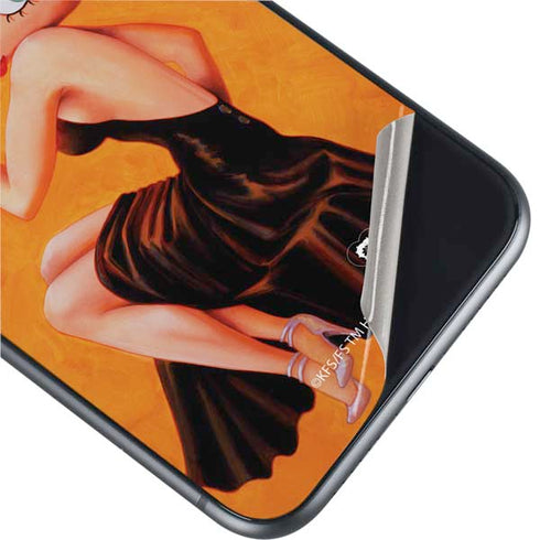 Betty Boop Little Black Dress iPhone 11 Skin