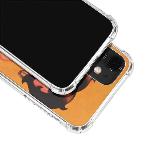 Betty Boop Little Black Dress iPhone 12 Clear Case