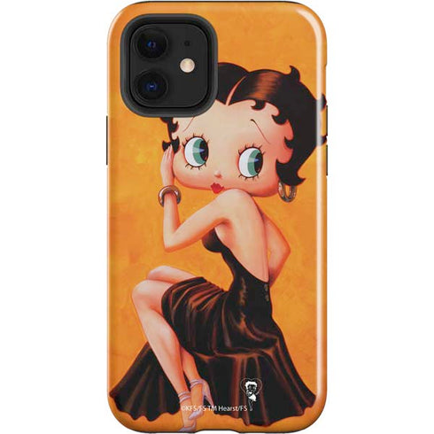 Betty Boop Little Black Dress iPhone 12 Impact Case