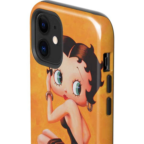Betty Boop Little Black Dress iPhone 12 Impact Case