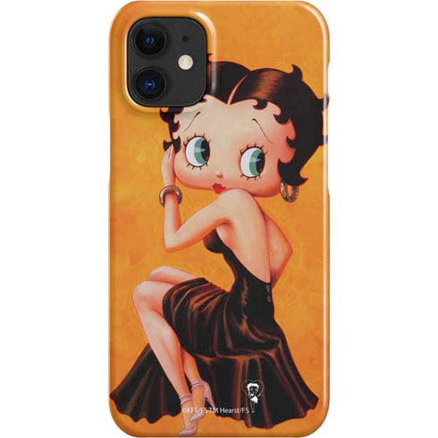 Betty Boop Little Black Dress iPhone 12 Mini Lite Case