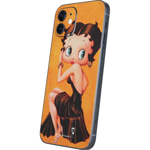 Betty Boop Little Black Dress iPhone 12 Mini Skin