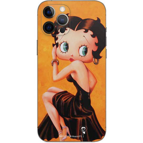 Betty Boop Little Black Dress iPhone 12 Pro Max Skin