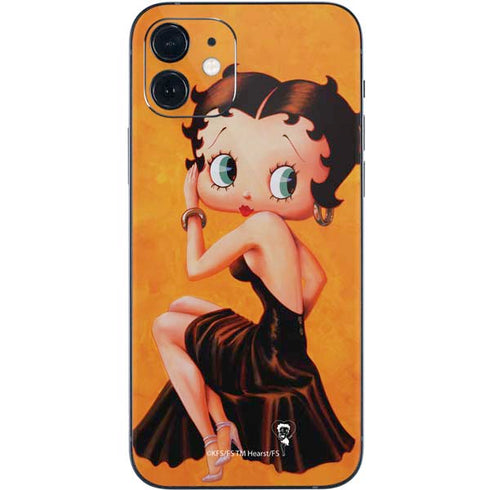 Betty Boop Little Black Dress iPhone 12 Skin