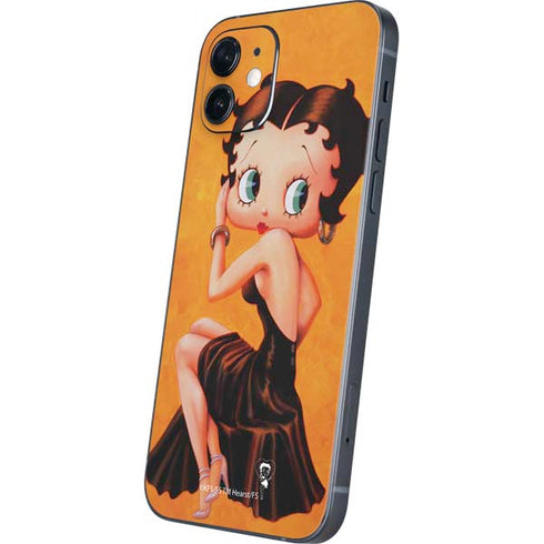 Betty Boop Little Black Dress iPhone 12 Skin