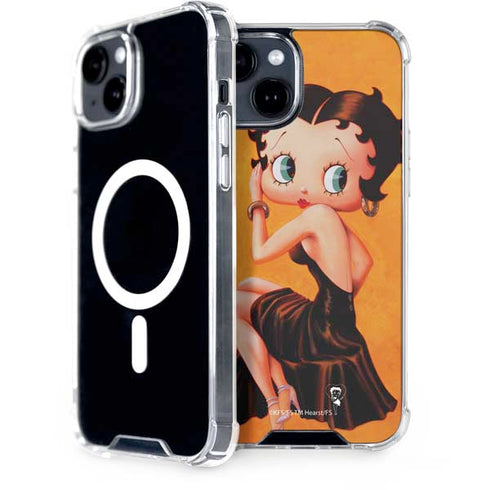 Betty Boop Little Black Dress iPhone 13 MagSafe Case