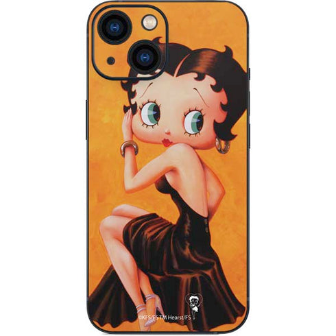 Betty Boop Little Black Dress iPhone 13 Mini Skin