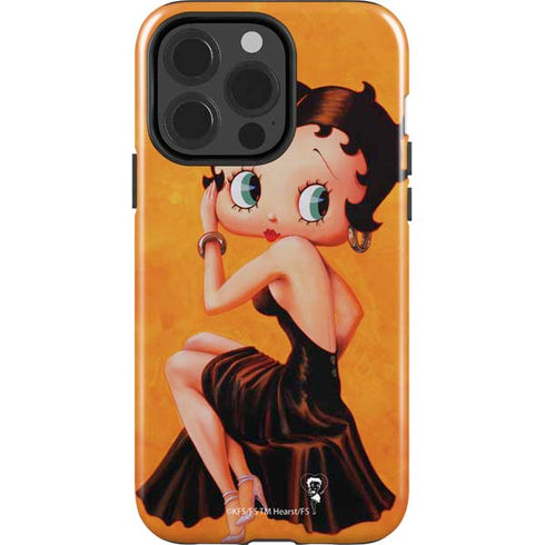 Betty Boop Little Black Dress iPhone 13 Pro Impact Case