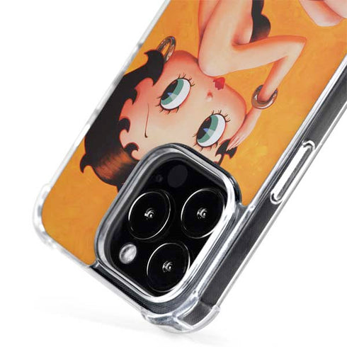 Betty Boop Little Black Dress iPhone 13 Pro MagSafe Case