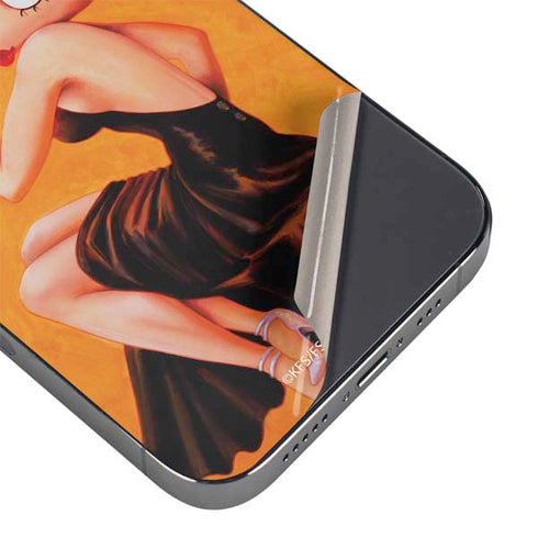 Betty Boop Little Black Dress iPhone 13 Pro Max Skin