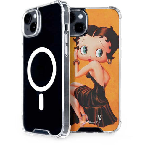 Betty Boop Little Black Dress iPhone 14 MagSafe Case