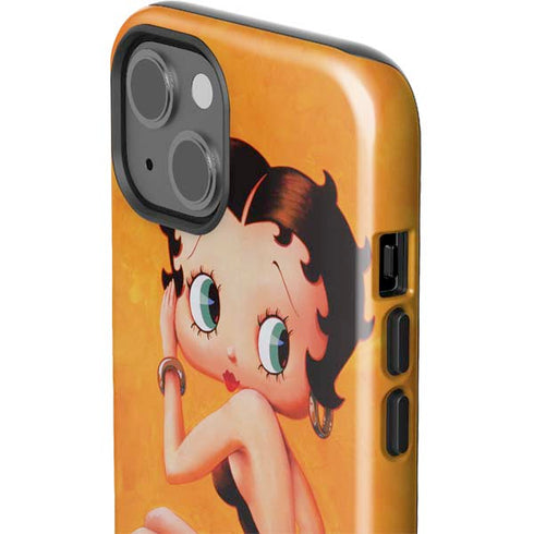 Betty Boop Little Black Dress iPhone 15 Impact Case