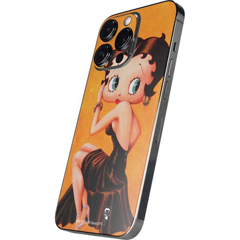 Betty Boop Little Black Dress iPhone 14 Pro Max Skin