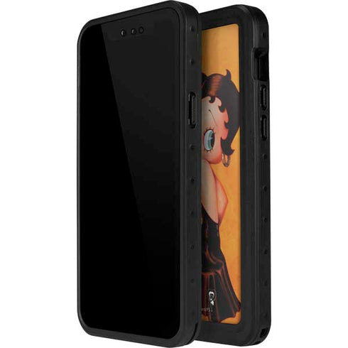 Betty Boop Little Black Dress iPhone 14 Pro Max Waterproof Case