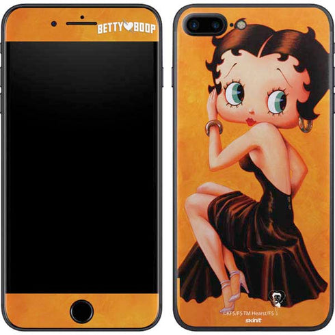 Betty Boop Little Black Dress iPhone 7 Plus Skin