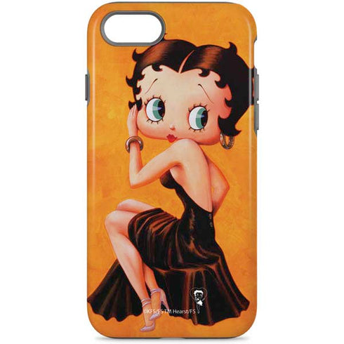 Betty Boop Little Black Dress iPhone 8 Pro Case
