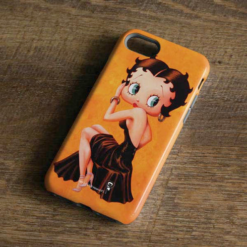 Betty Boop Little Black Dress iPhone 8 Pro Case