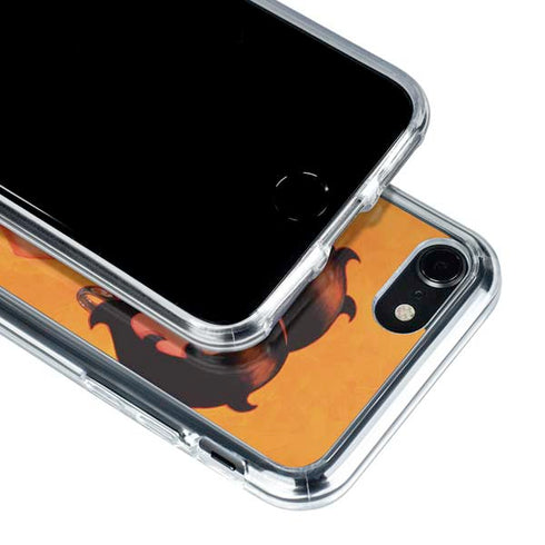 Betty Boop Little Black Dress iPhone SE (2nd & 3rd Gen) Clear Case