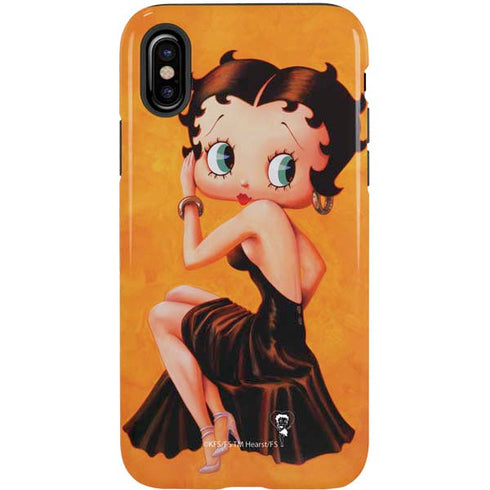 Betty Boop Little Black Dress iPhone X Pro Case