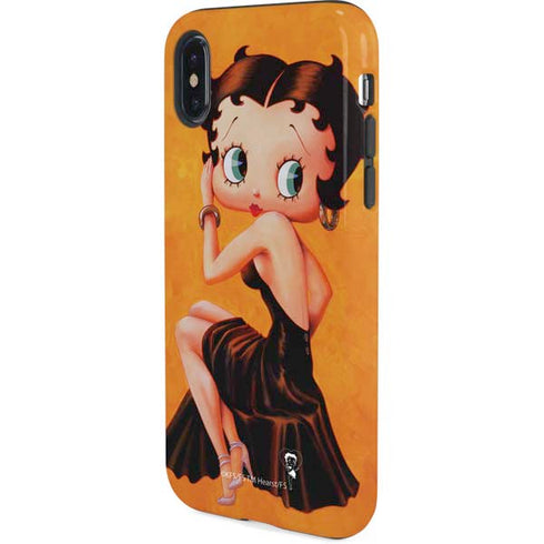 Betty Boop Little Black Dress iPhone X Pro Case