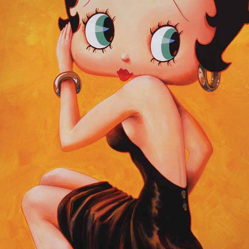 Betty Boop Little Black Dress iPhone XS Skin