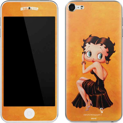 Betty Boop Little Black Dress Apple iPod Skin