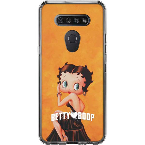 Betty Boop Little Black Dress LG K51/Q51 Clear Case