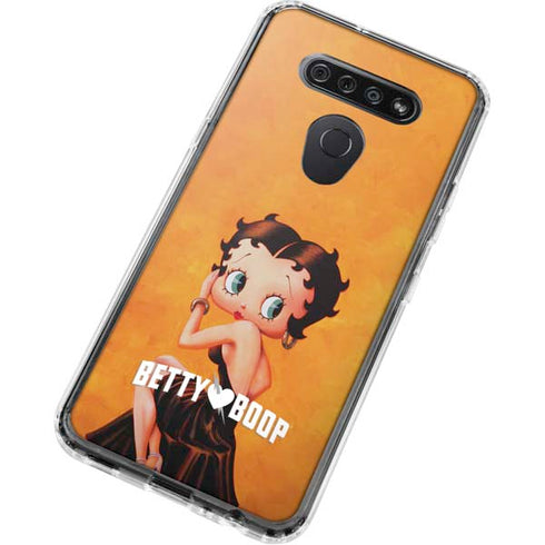 Betty Boop Little Black Dress LG K51/Q51 Clear Case