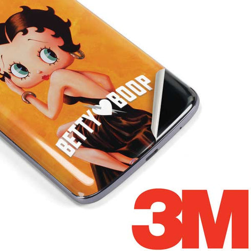 Betty Boop Little Black Dress Moto E5 Plus Skin