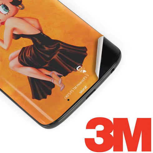 Betty Boop Little Black Dress Moto G6 Skin