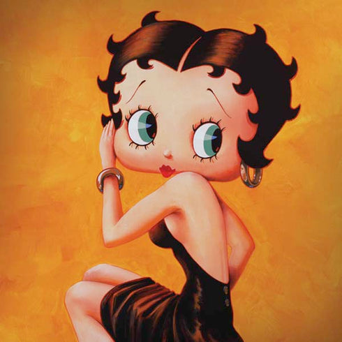 Betty Boop Little Black Dress Moto G6 Skin