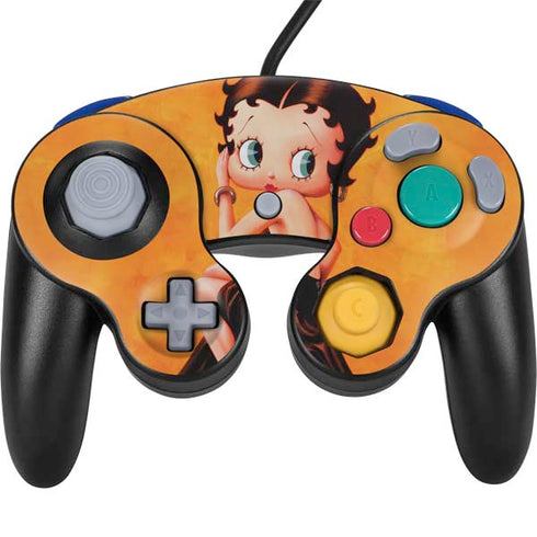 Betty Boop Little Black Dress Nintendo GameCube Controller Skin