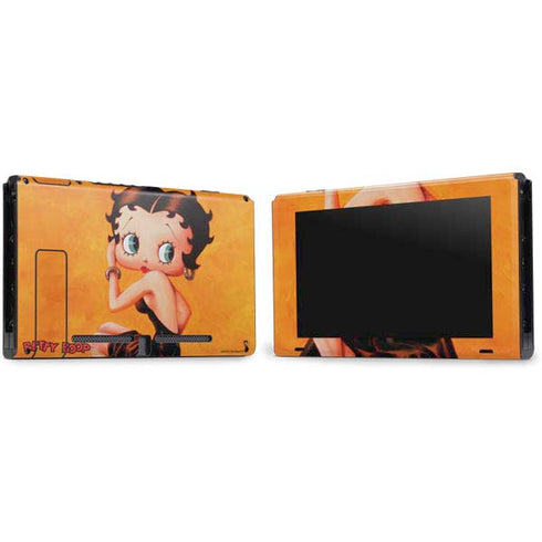 Betty Boop Little Black Dress Nintendo Switch Bundle Skin