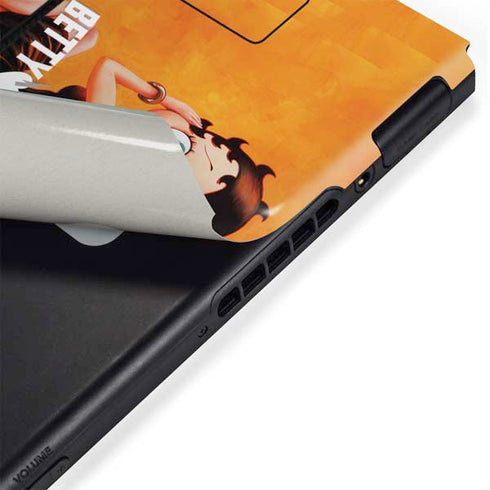Betty Boop Little Black Dress Nintendo Switch Bundle Skin