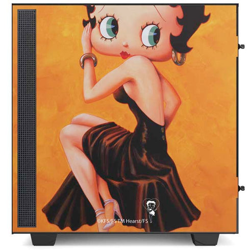 Betty Boop Little Black Dress NZXT H510 Compact ATX Mid-Tower Case Skin
