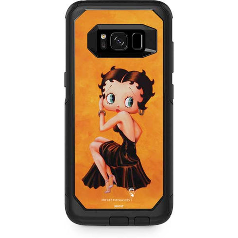 Betty Boop Little Black Dress Otterbox Commuter Galaxy Skin