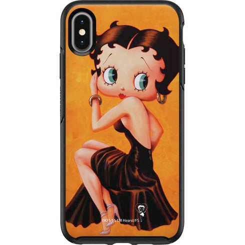 Betty Boop Little Black Dress Otterbox Symmetry iPhone Skin